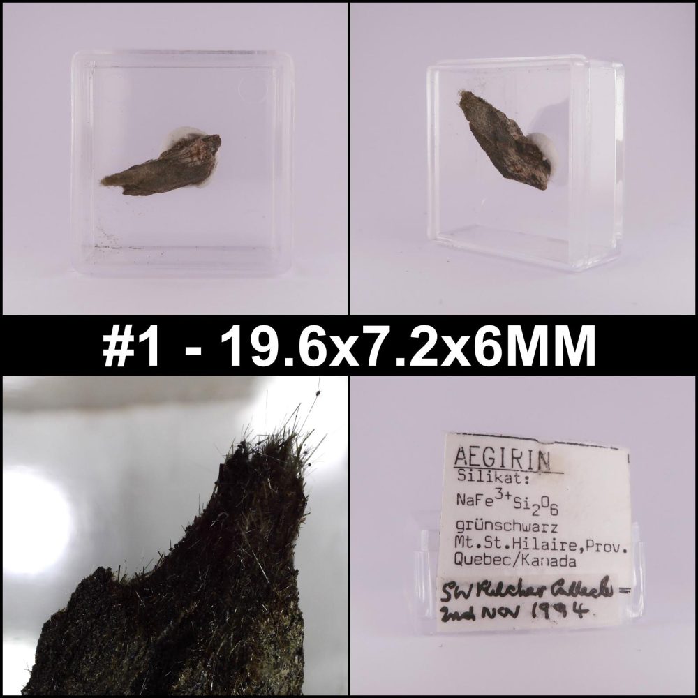 aegirine from mont saint hilaire, canada 