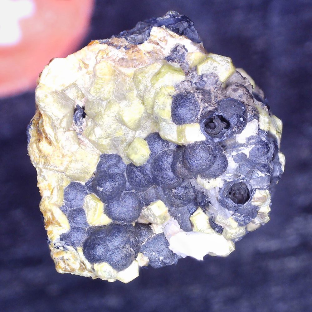 mimetite from driggith mine, cumbria