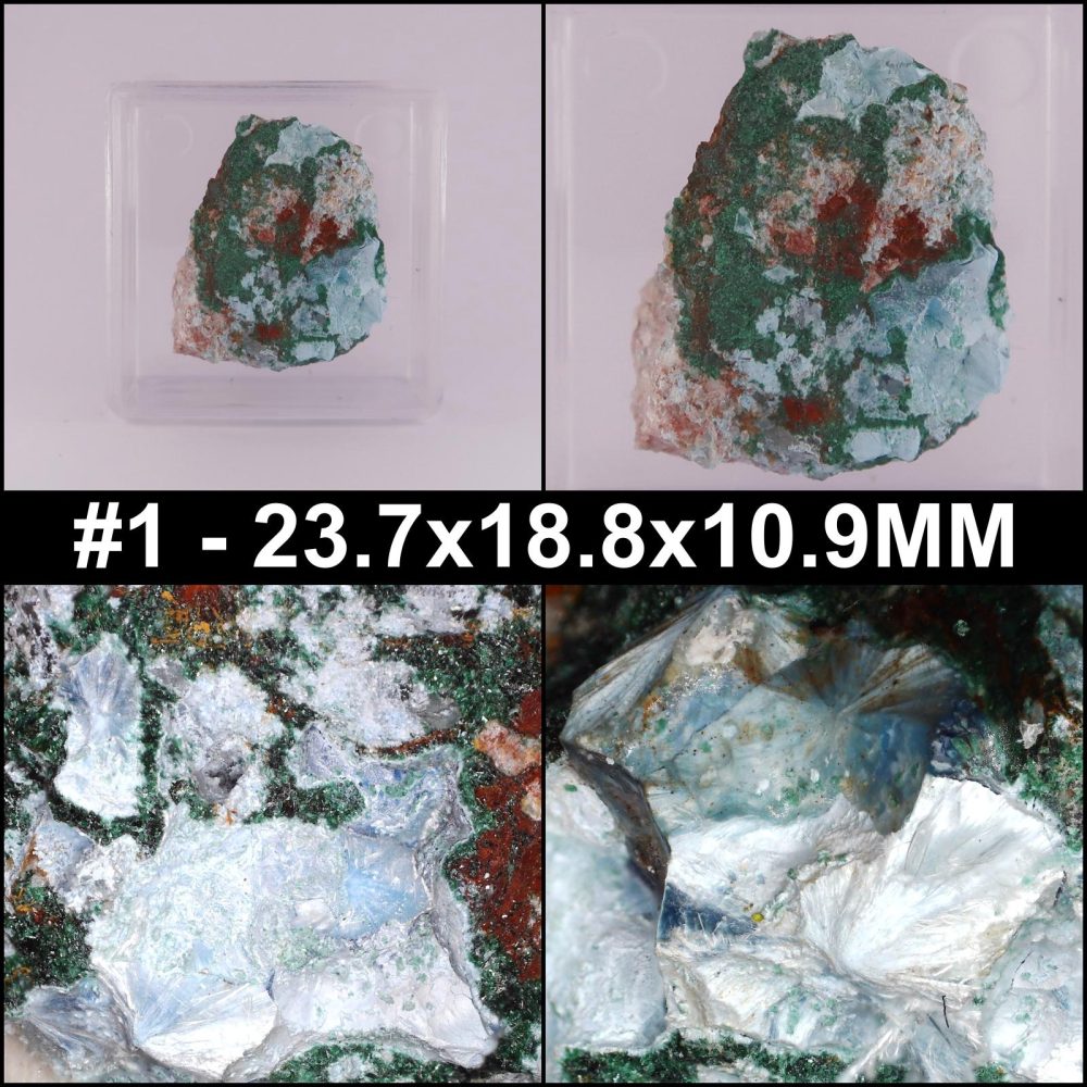 plancheite from mufulira mine, zambia