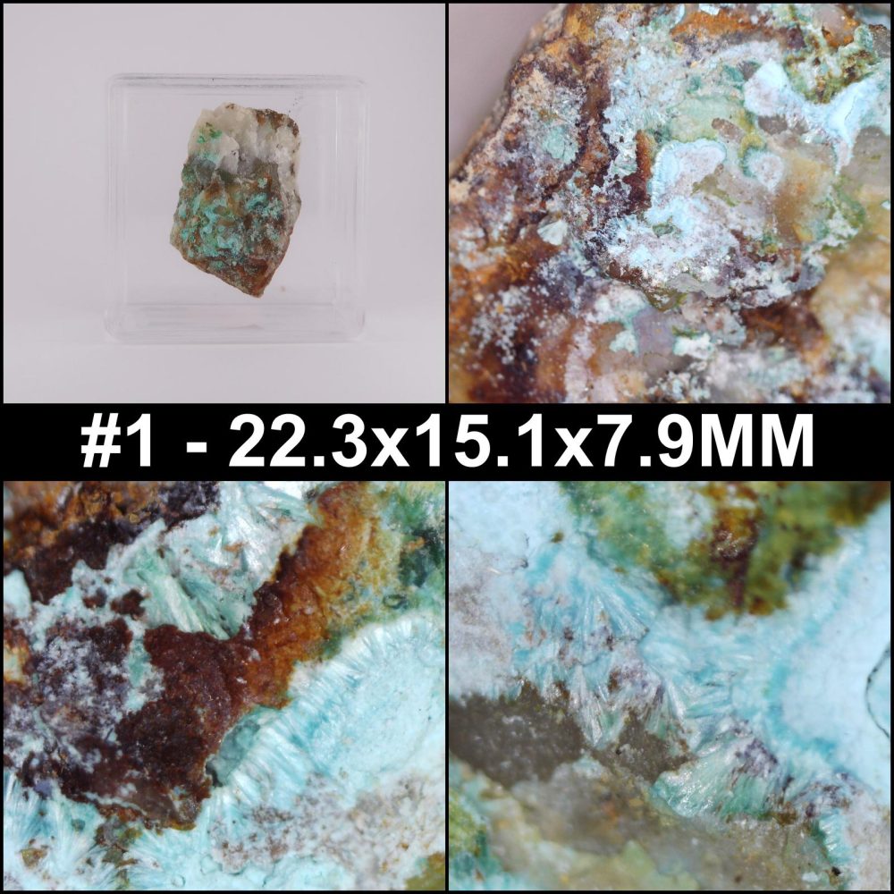 serpierite from gwaith yr afon mine, wales