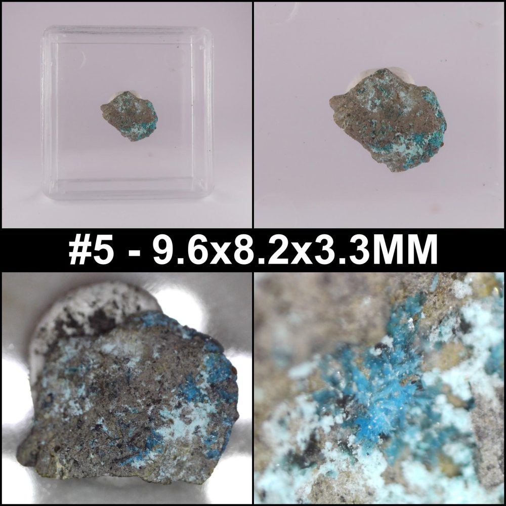 serpierite from ystrad einion mine, wales