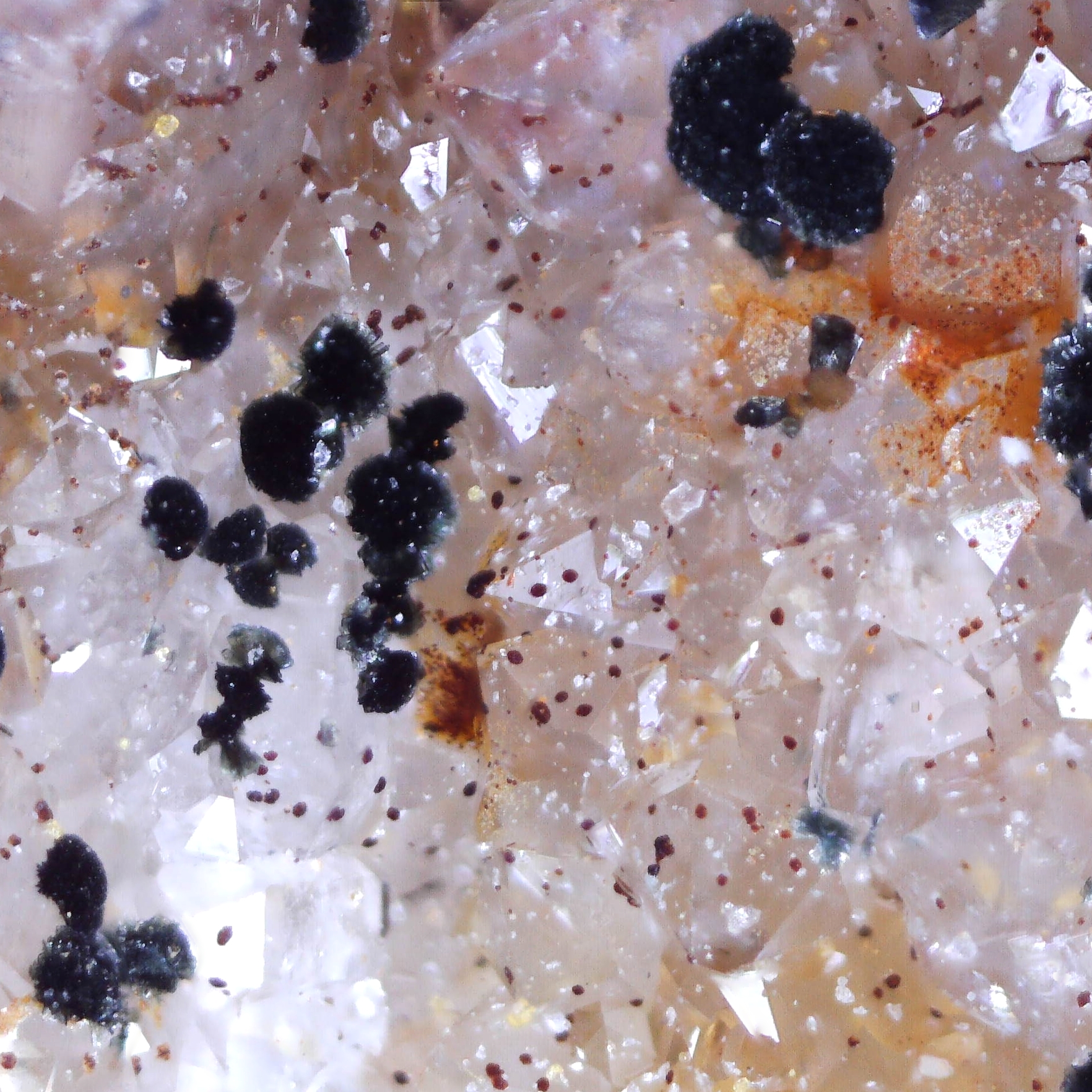 dufrenite from ste barbe vein, france