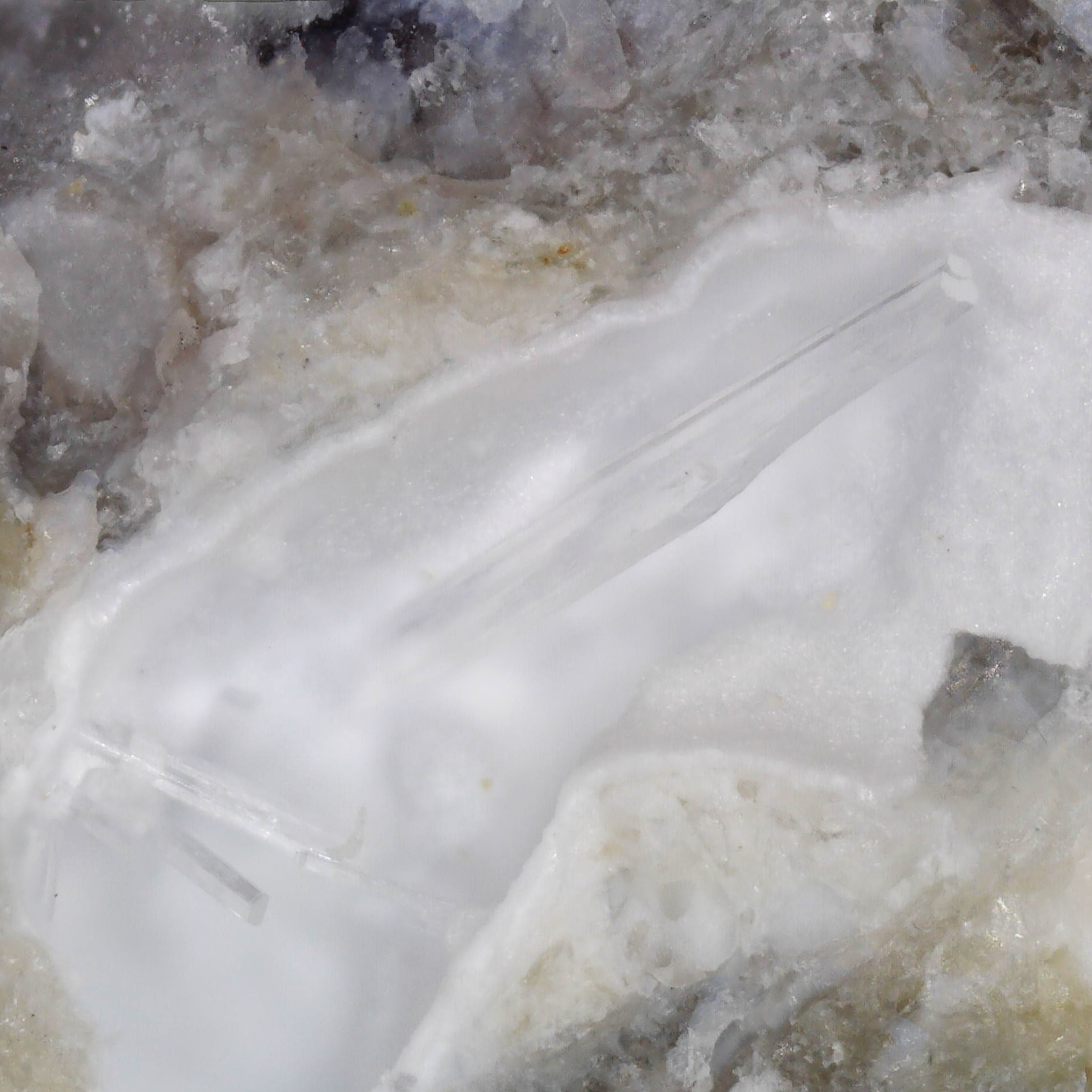 ettringite from caspar quarry, germany