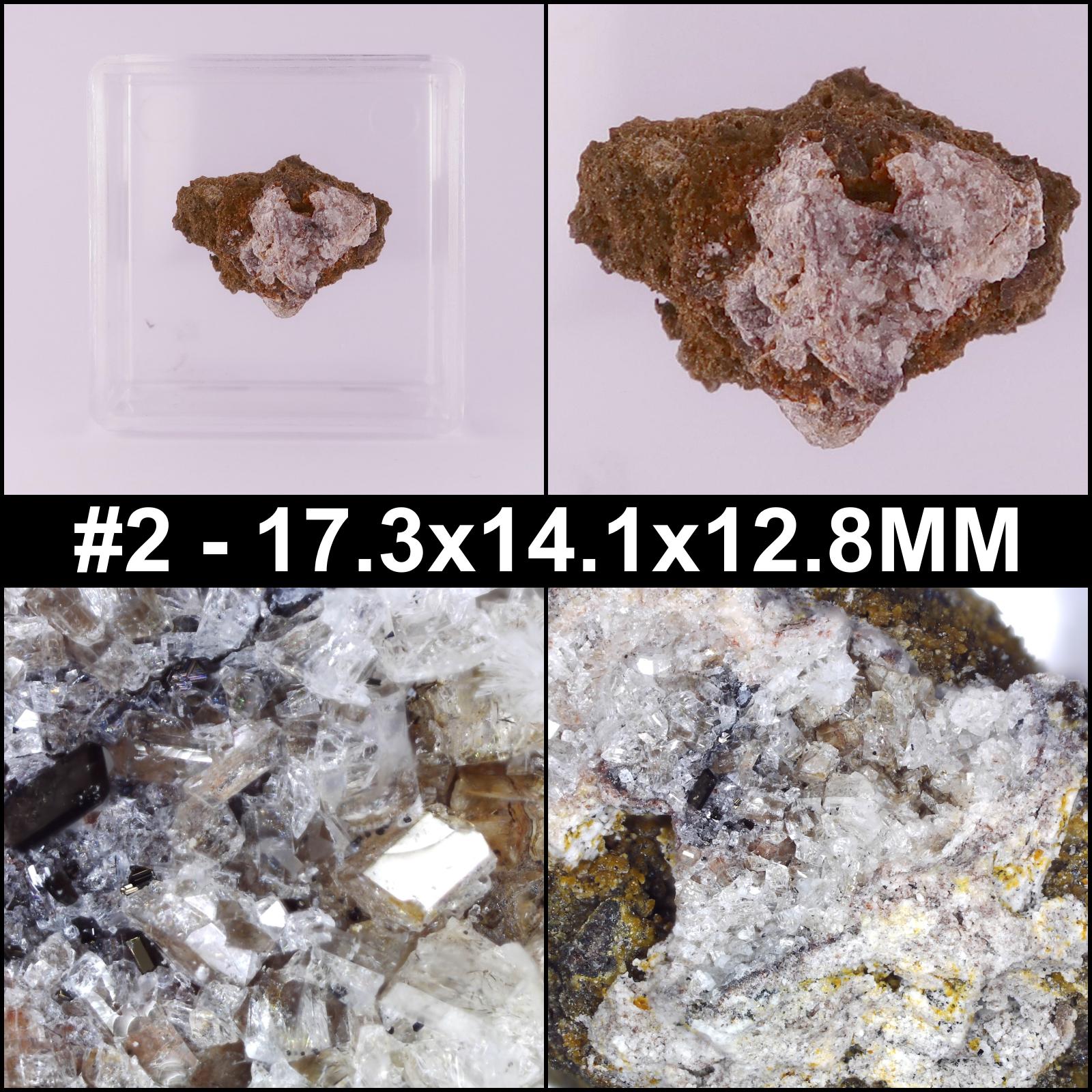 pseudobrookite and topaz from niveligsberg, germany