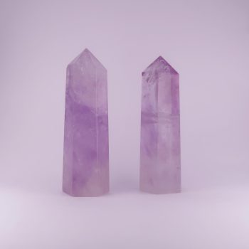 amethyst obelisks