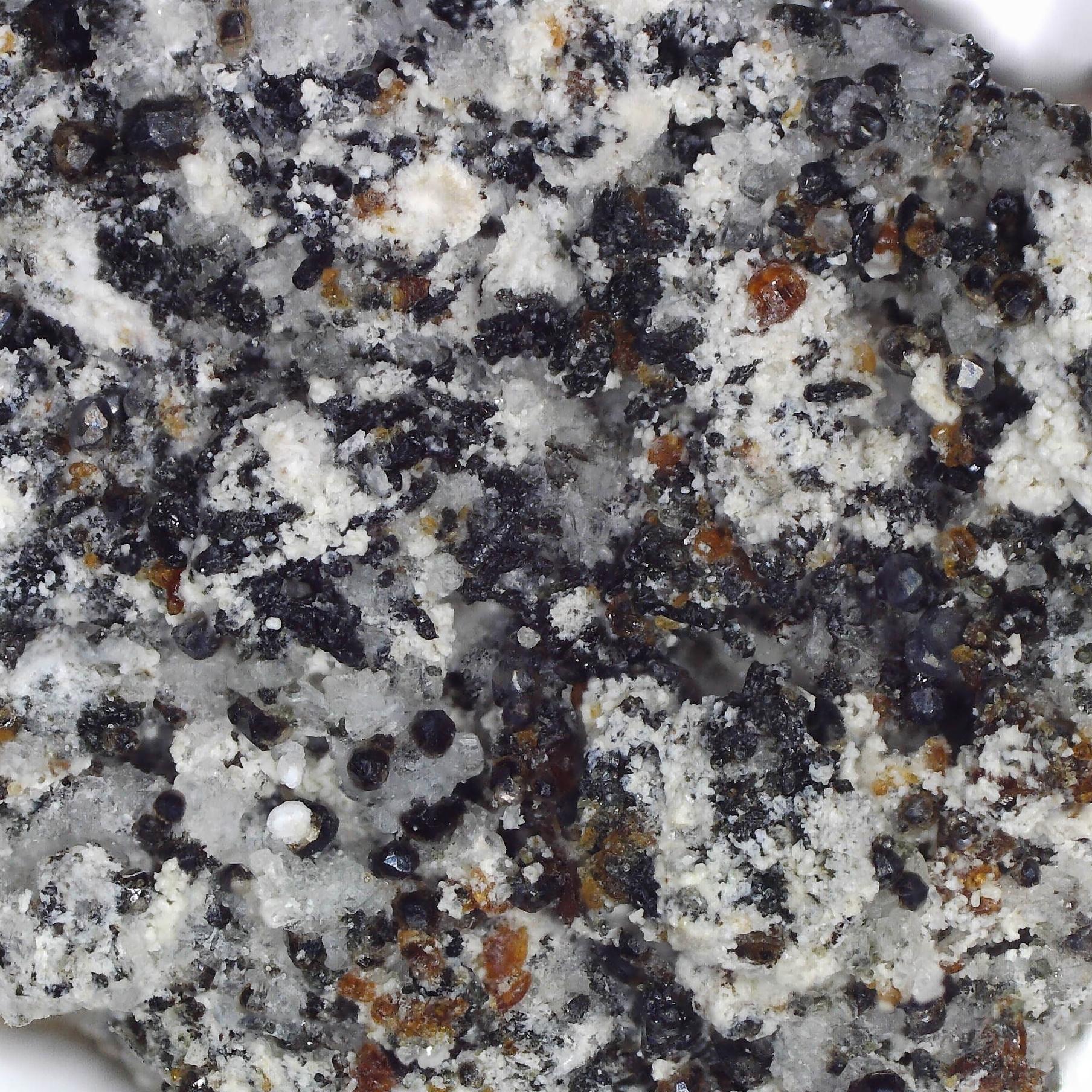 andradite garnet from caspar quarry, germany