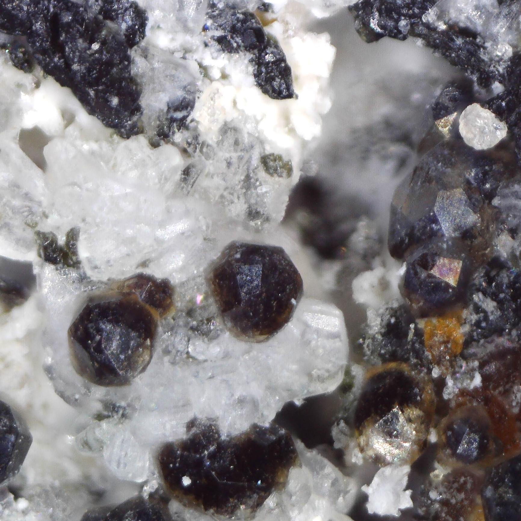 andradite garnet from caspar quarry, germany