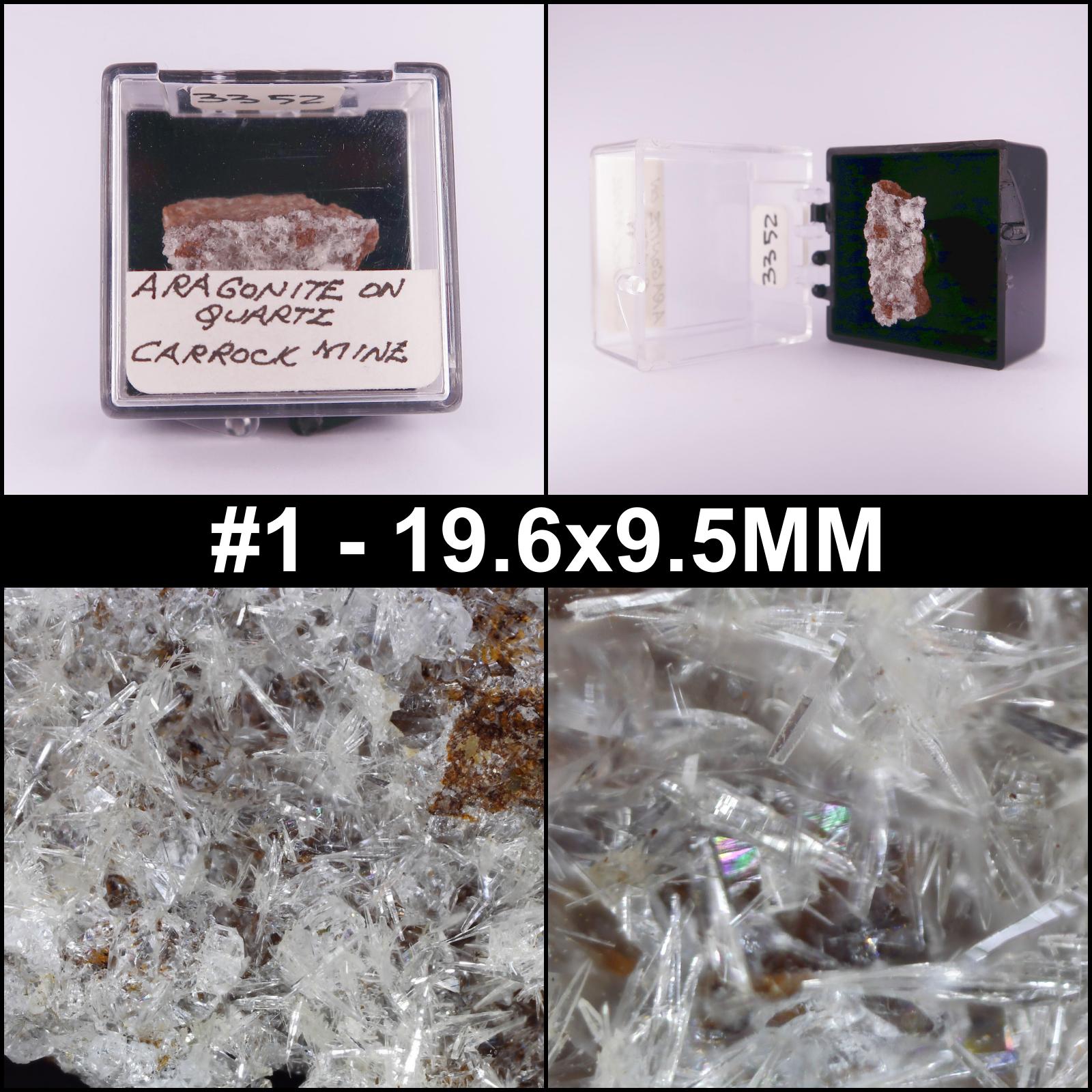 aragonite from carrock mine, cumbria