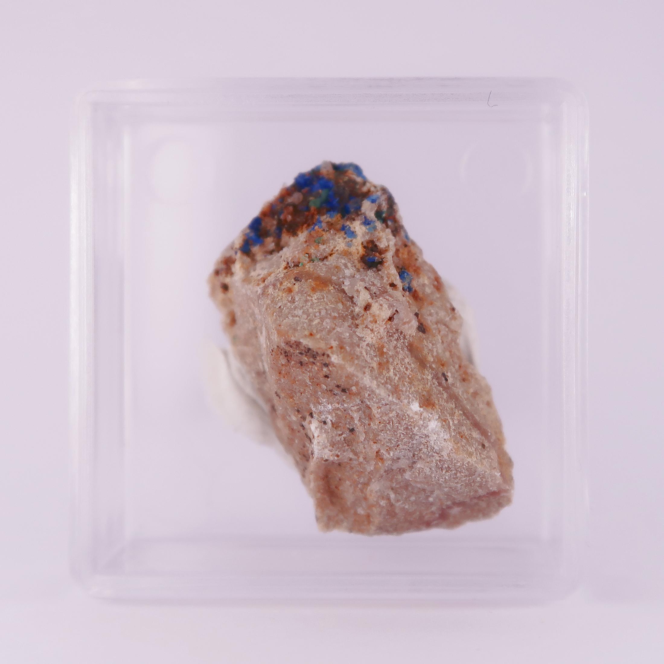 azurite and malachite from maubacher bleiberg, germany