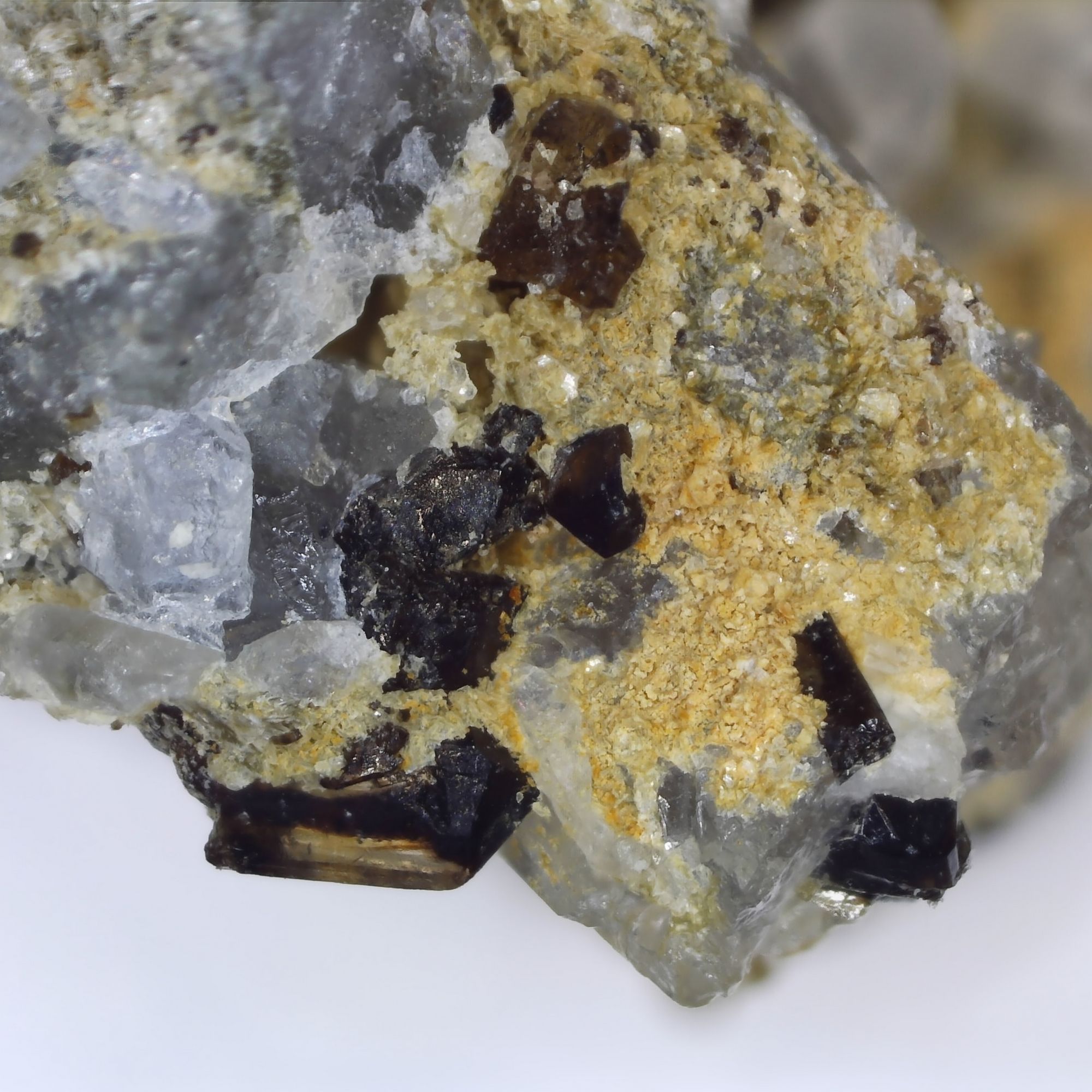 cassiterite from roselidden mine, cornwall