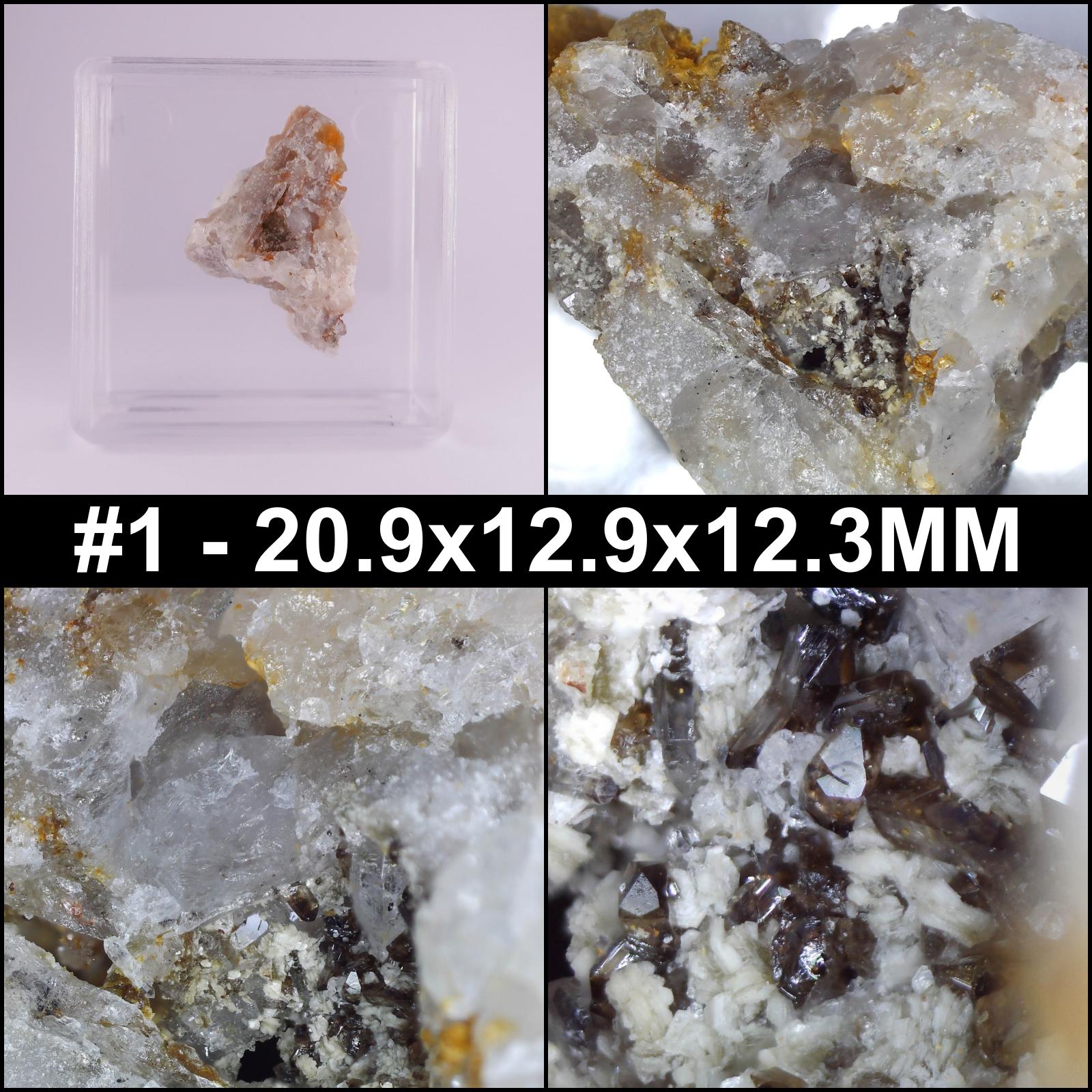 cassiterite from roselidden mine, cornwall