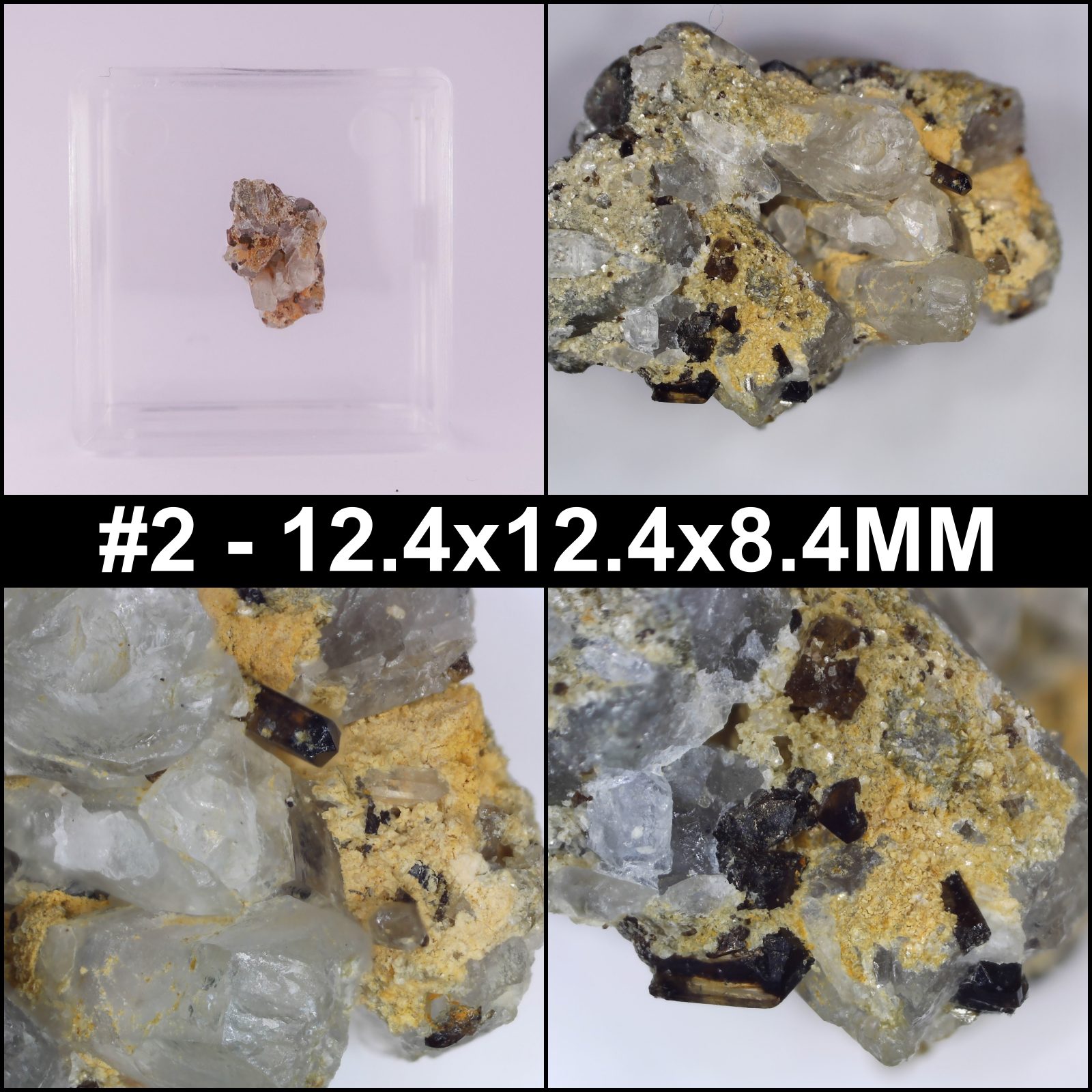 cassiterite from roselidden mine, cornwall