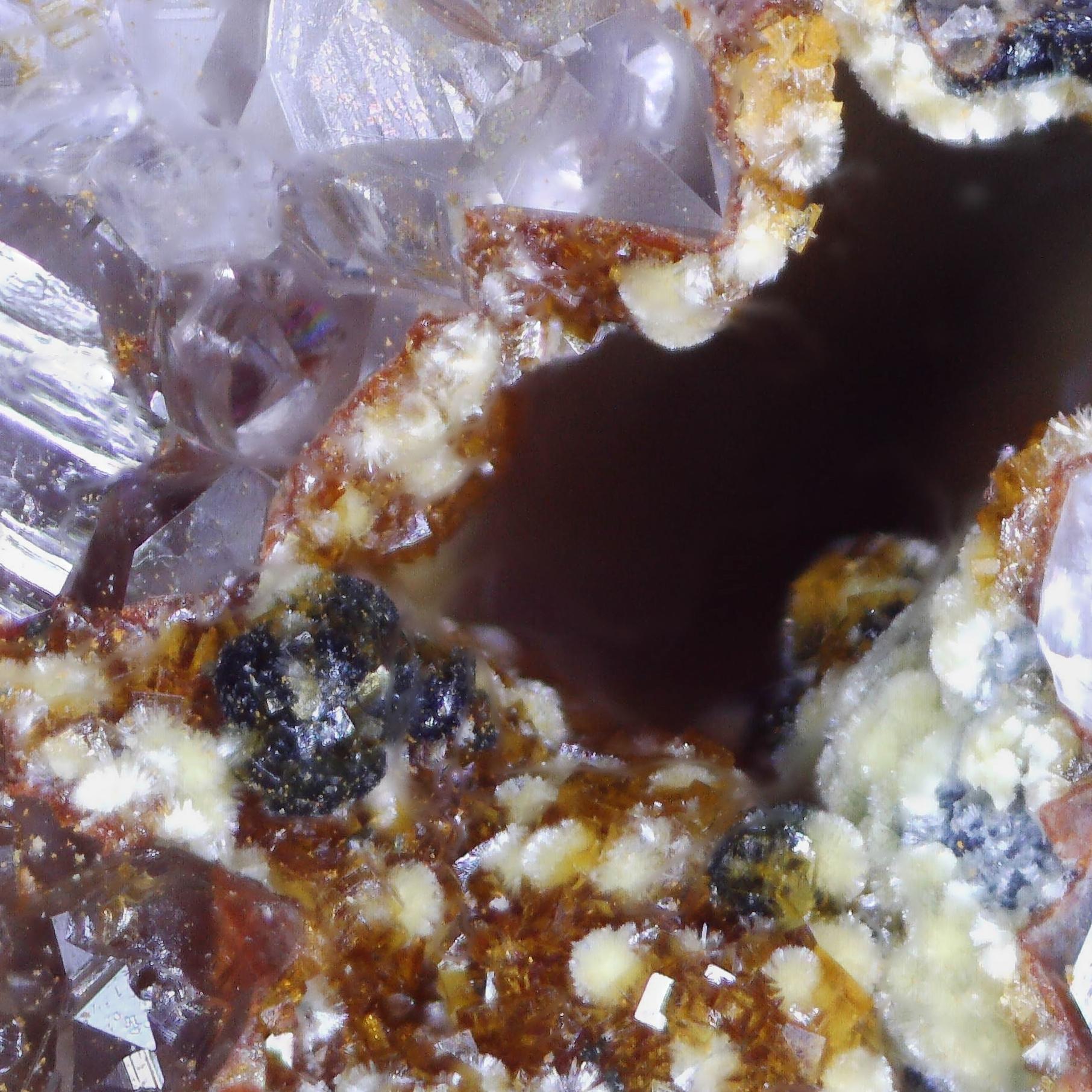 chalcosiderite from ste barbe vein, france