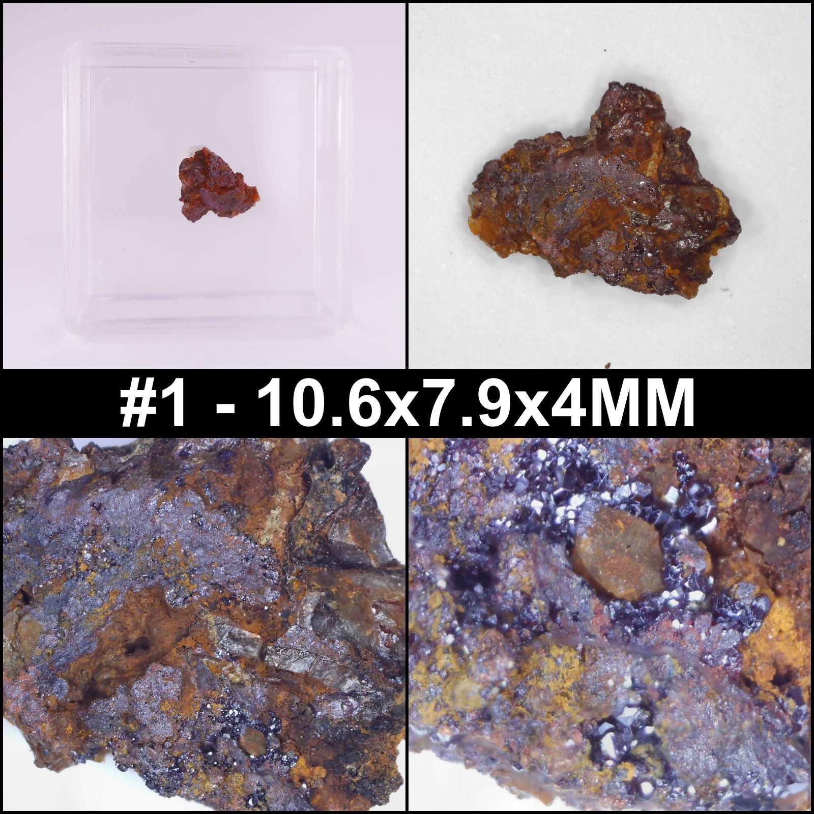 cuprite from penberthy croft mine, cornwall