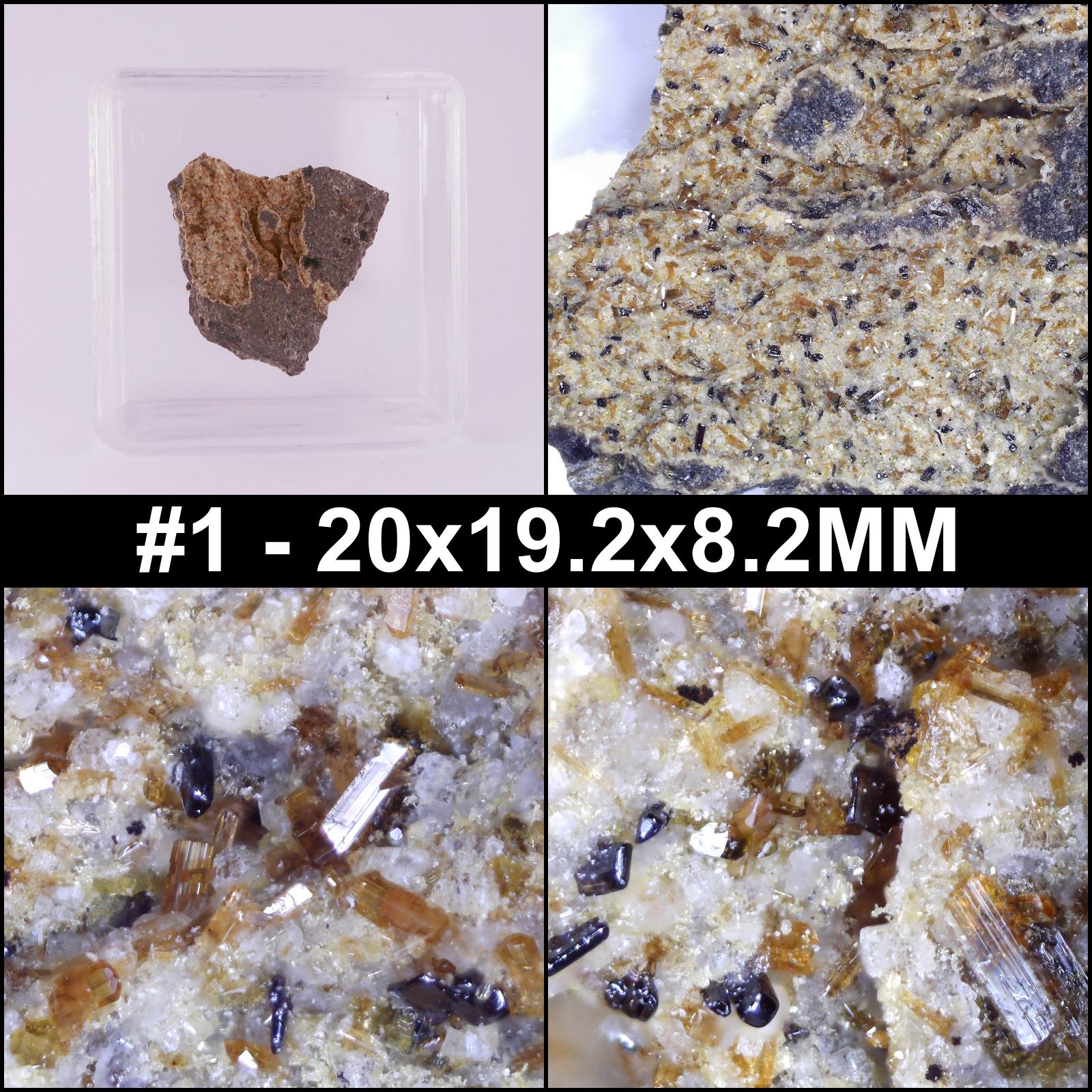 enstatite and pseudobrookite from nickenicher sattel, germany