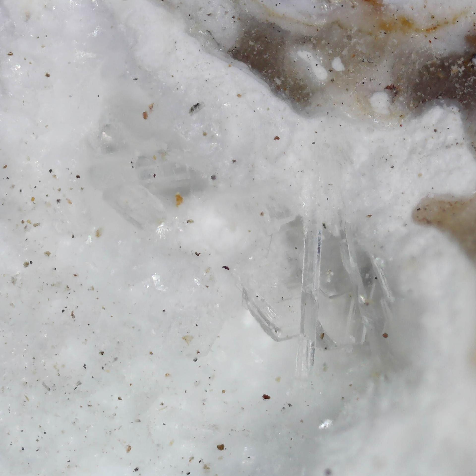 ettringite from caspar quarry, germany