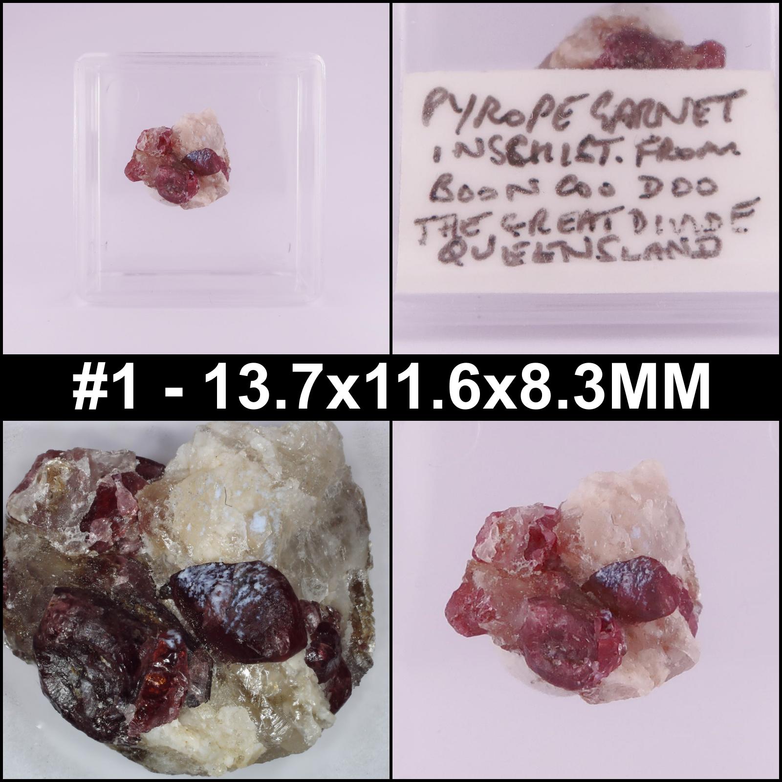 garnet from boon coo doo, australia