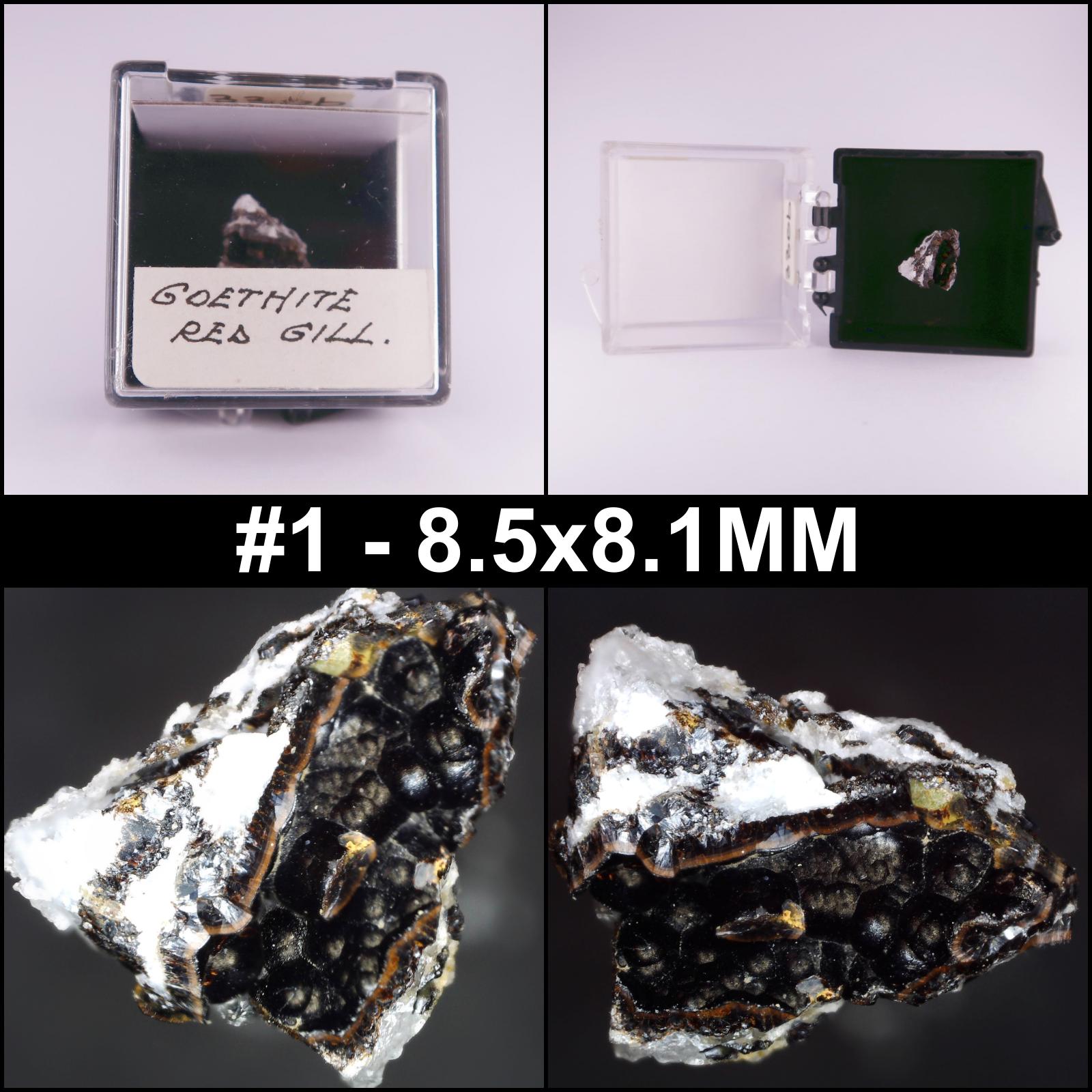 goethite from red gill mine, cumbria