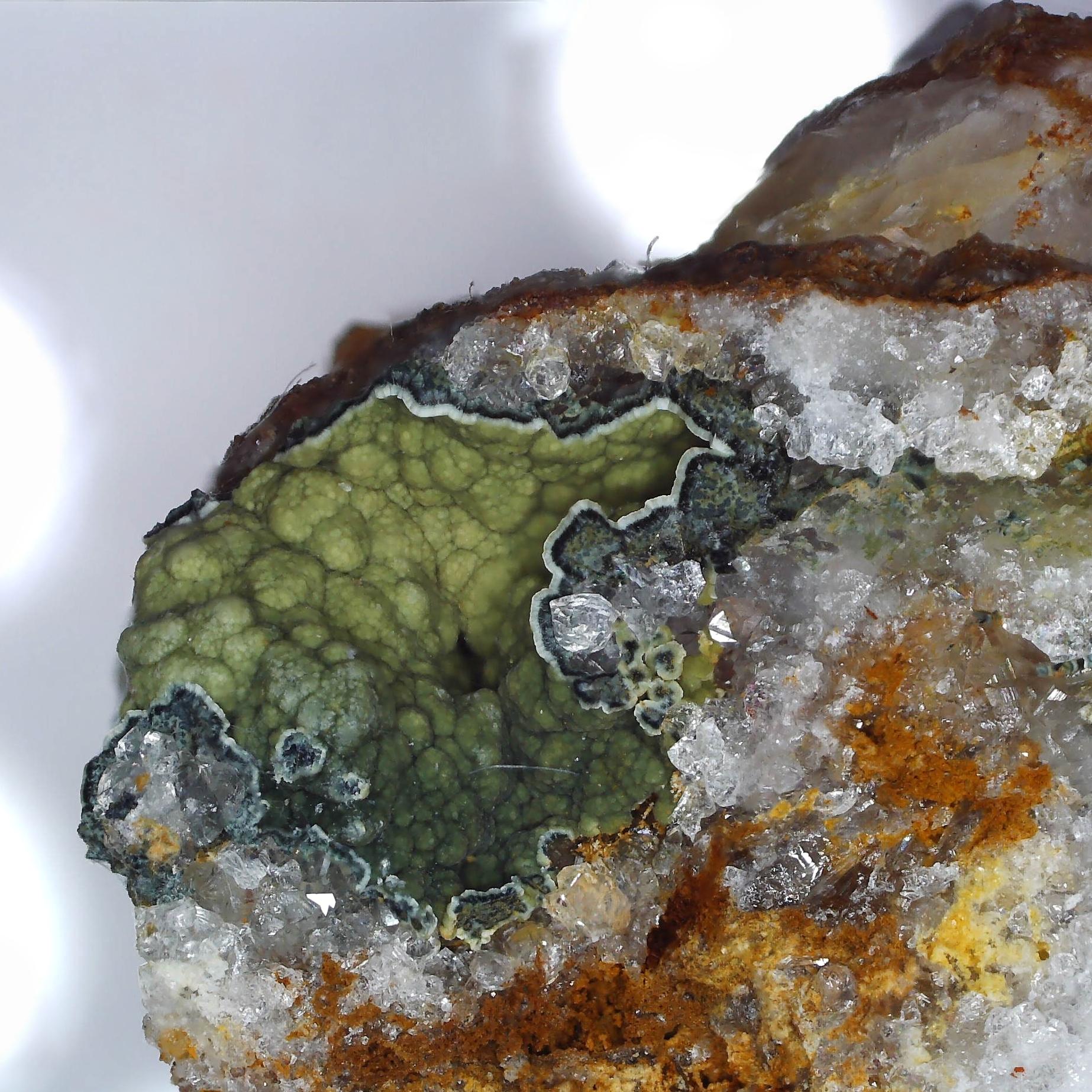 kidwellite from ste barbe vein, france