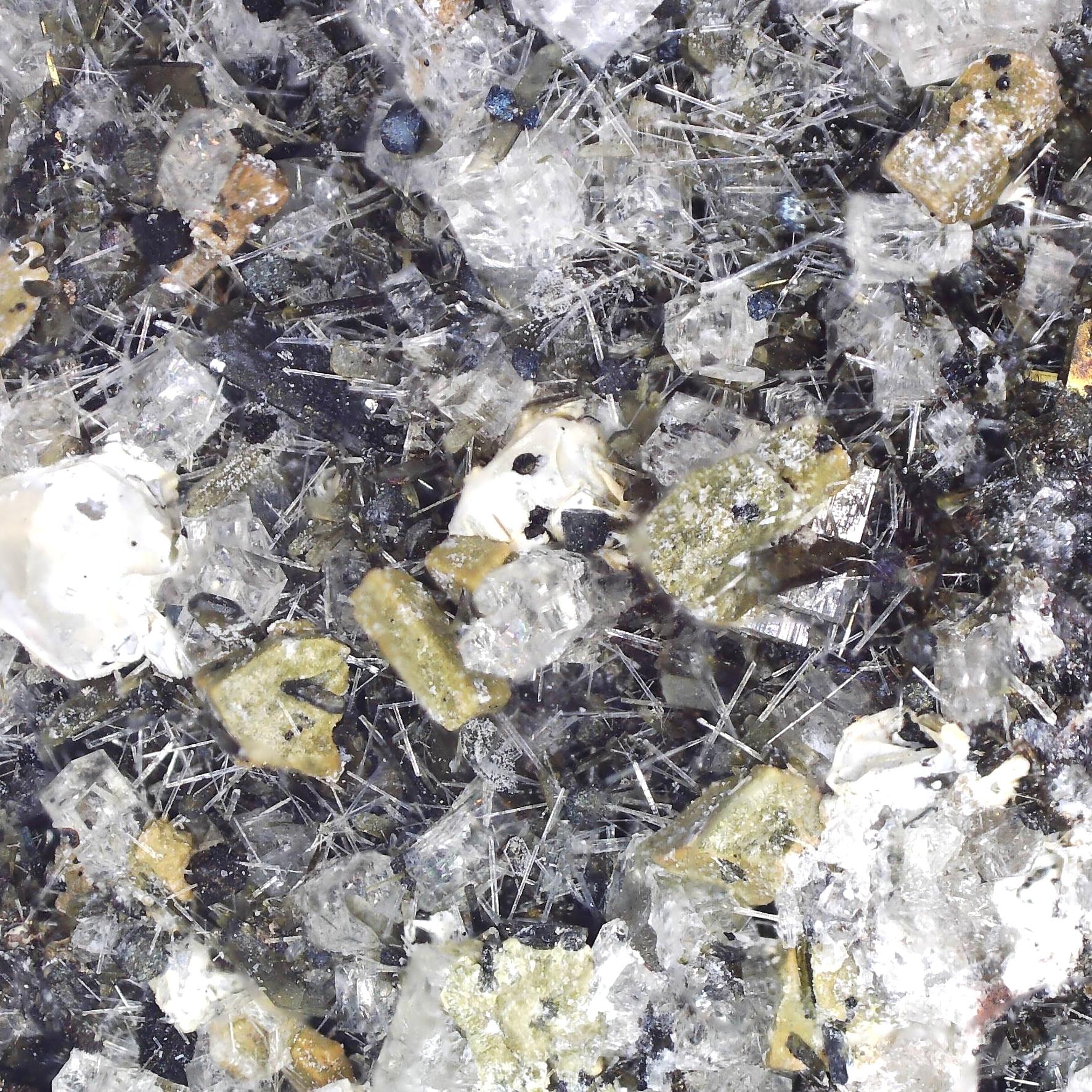 leucite and nepheline from graulay quarry, germany