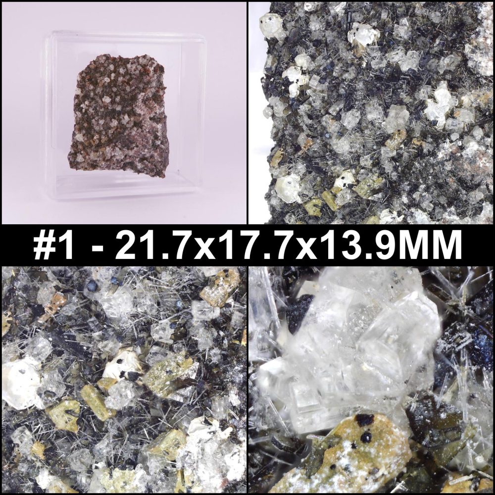 Leucite & Nepheline from Graulay quarry, Vulkaneifel, Germany