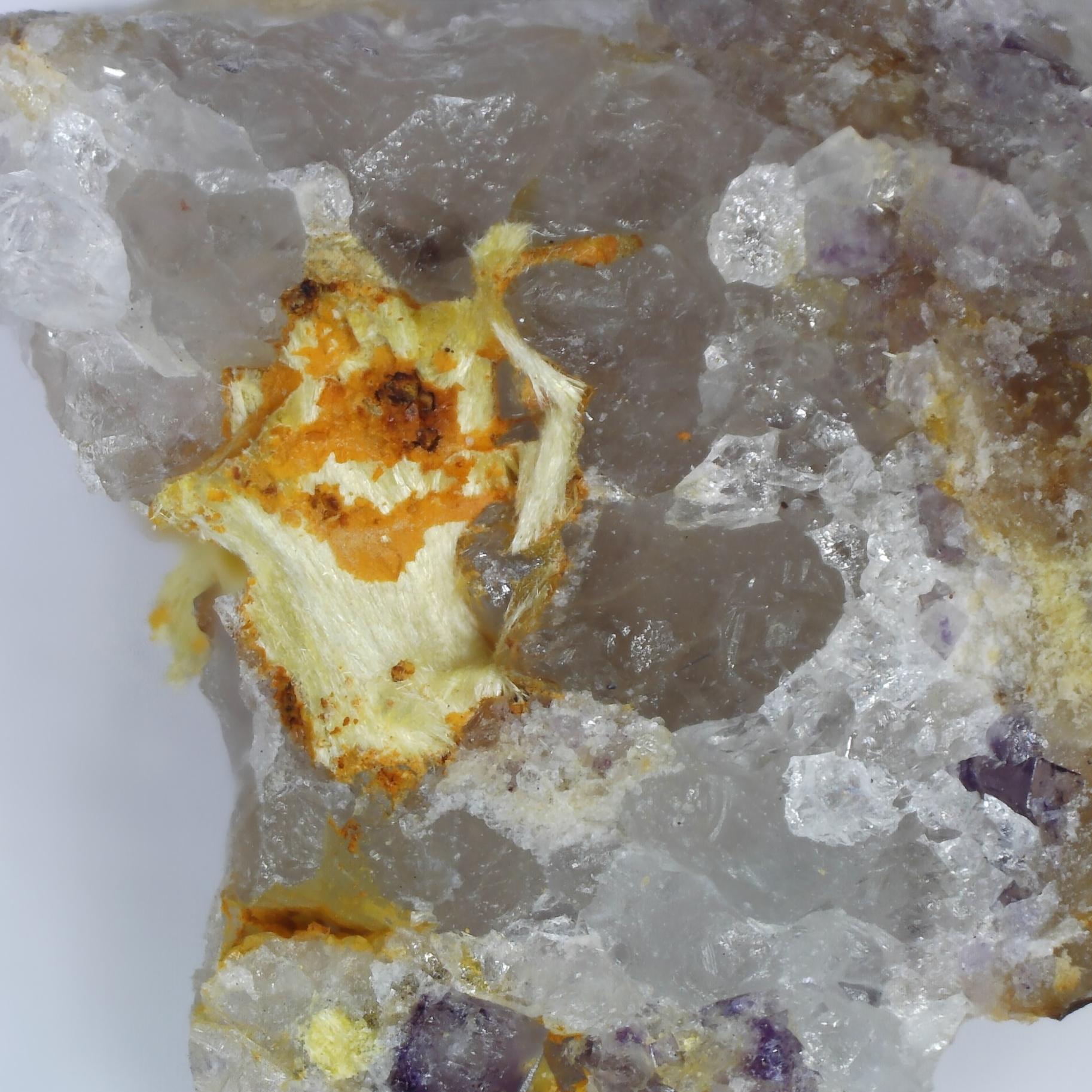 mimetite from les molérats mine, france