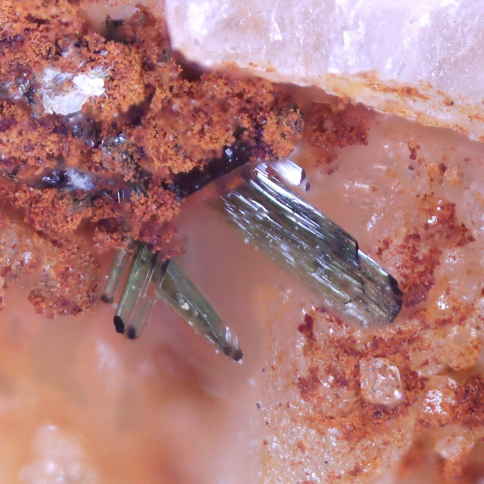 olivenite from clara mine, germany