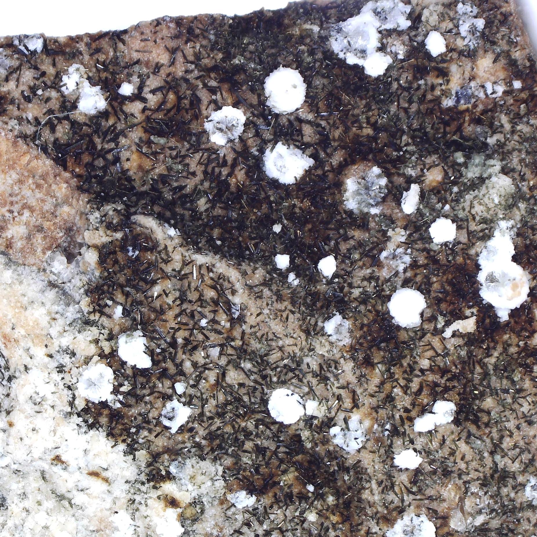 paranatrolite and aegirine from brenk, germany