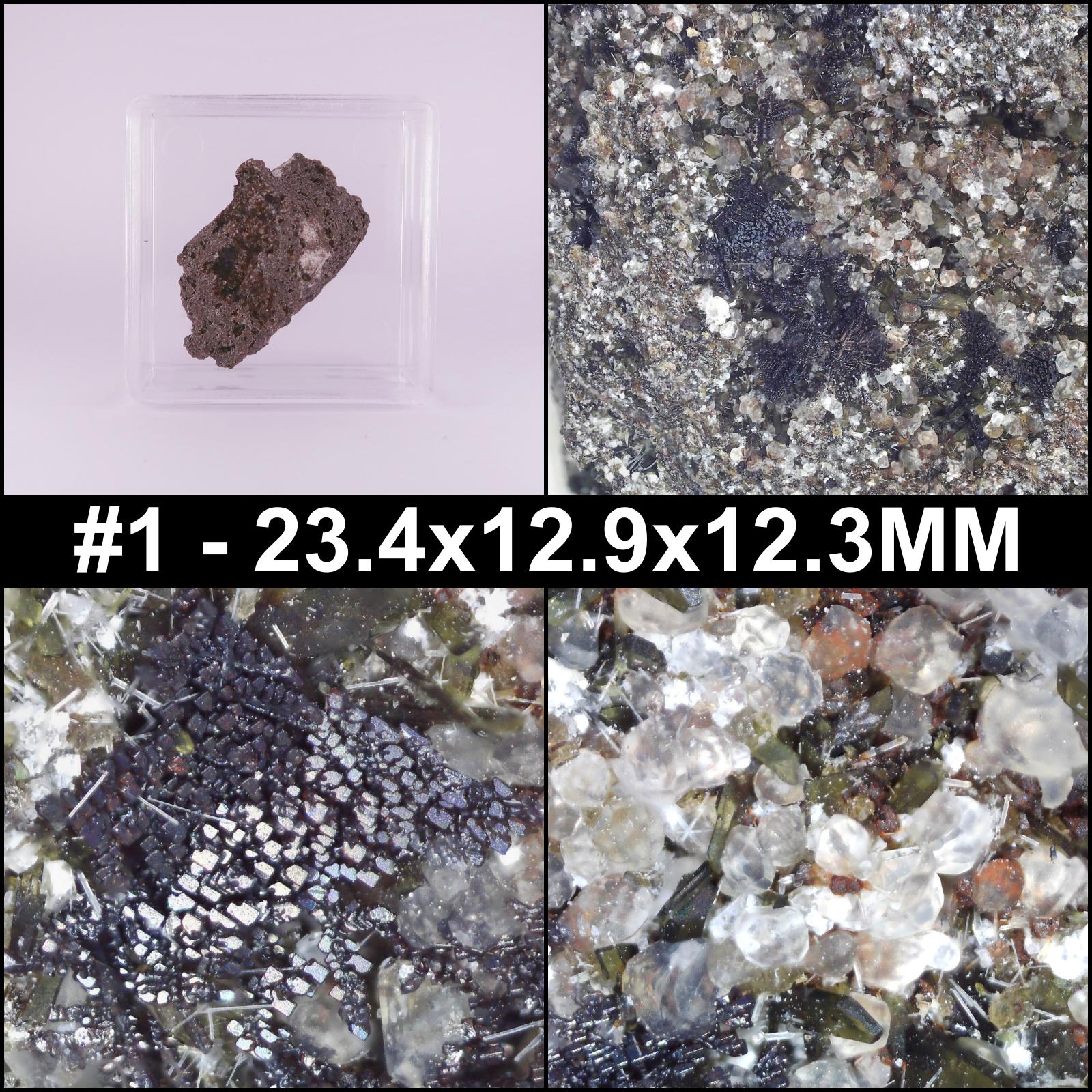 perovskite, apatite, leucite from hannebacher ley, germany