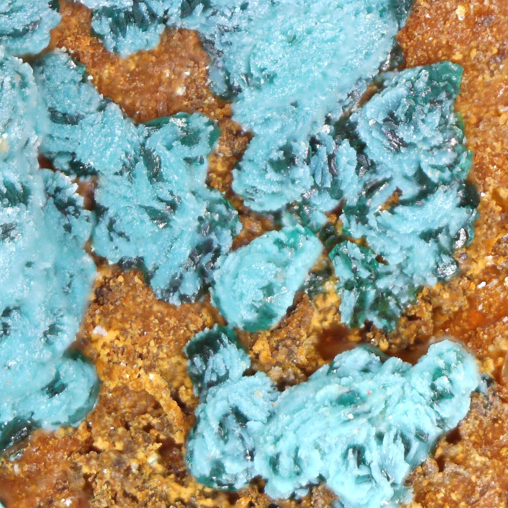 pseudomalachite from silberbrünnle mine, germany