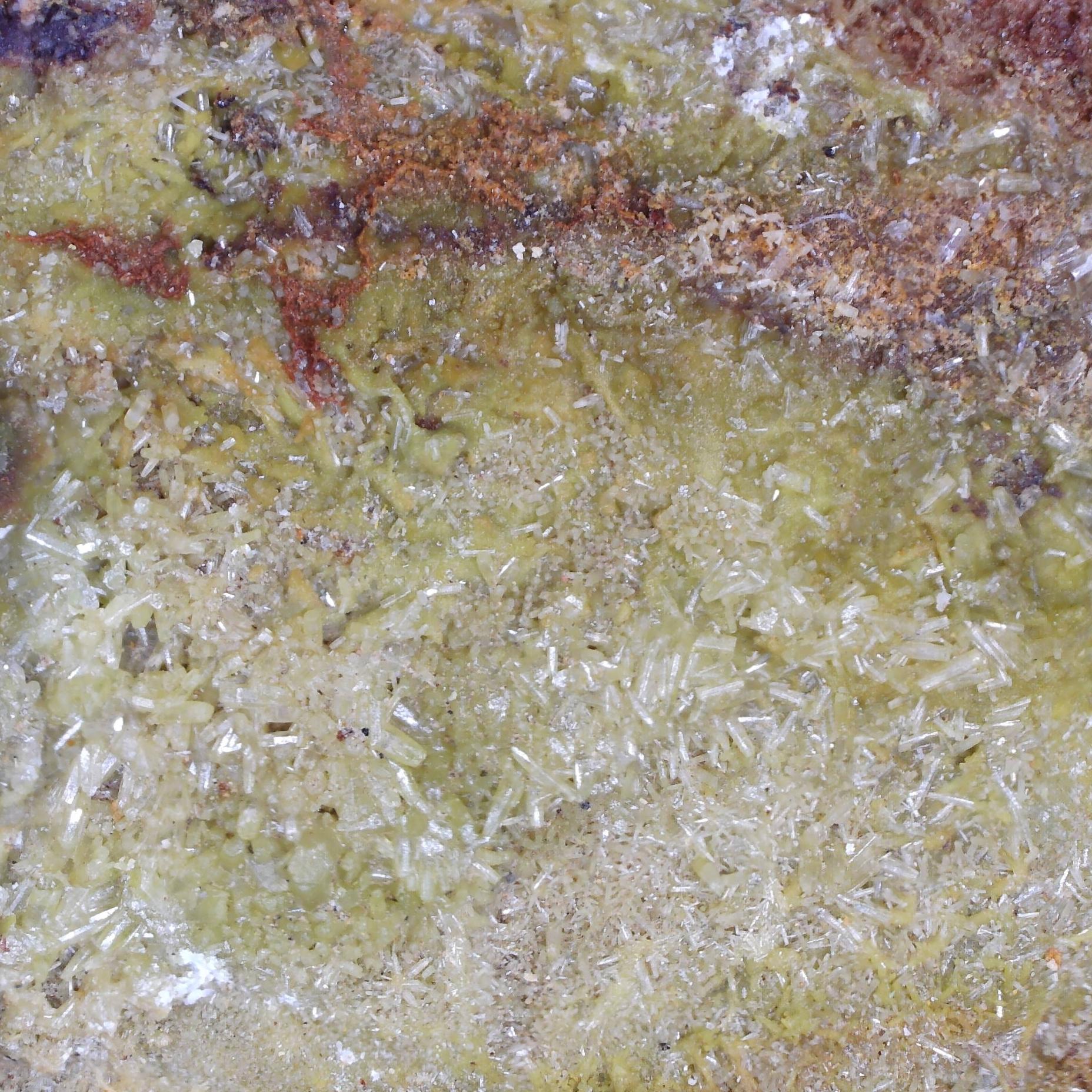 pyromorphite from brandy gill mine, cumbria