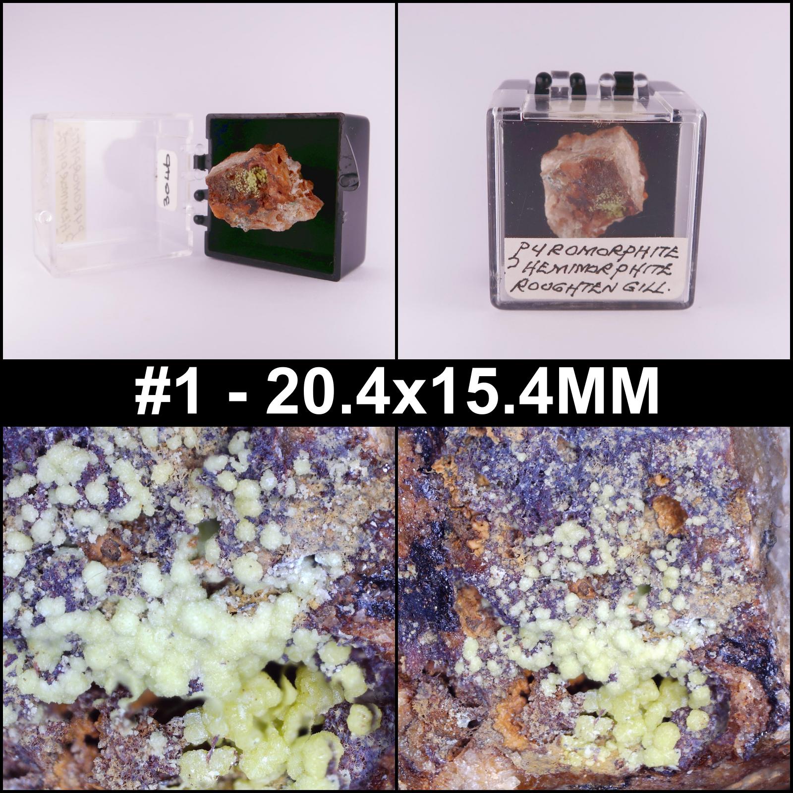 pyromorphite from roughton gill, cumbria