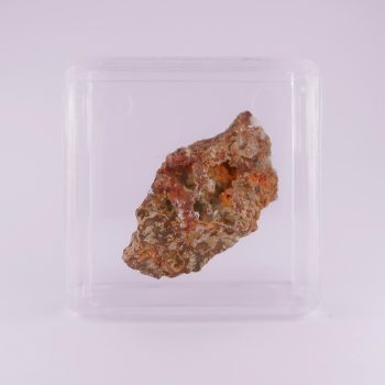 scorodite from penberthy croft mine, cornwall #1 10.6x7.9x4mm