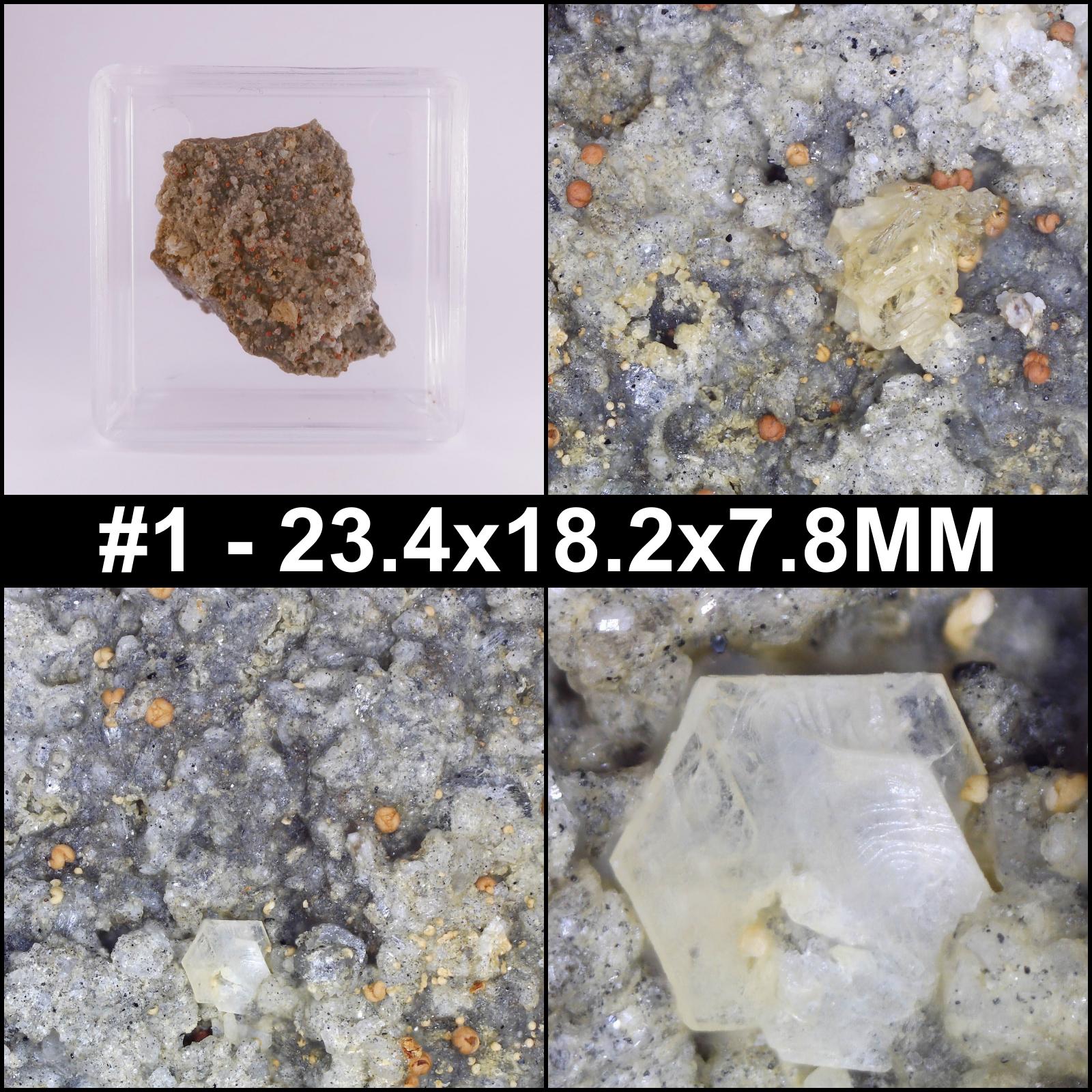 tridymite and siderite from vechec quarry, slovakia