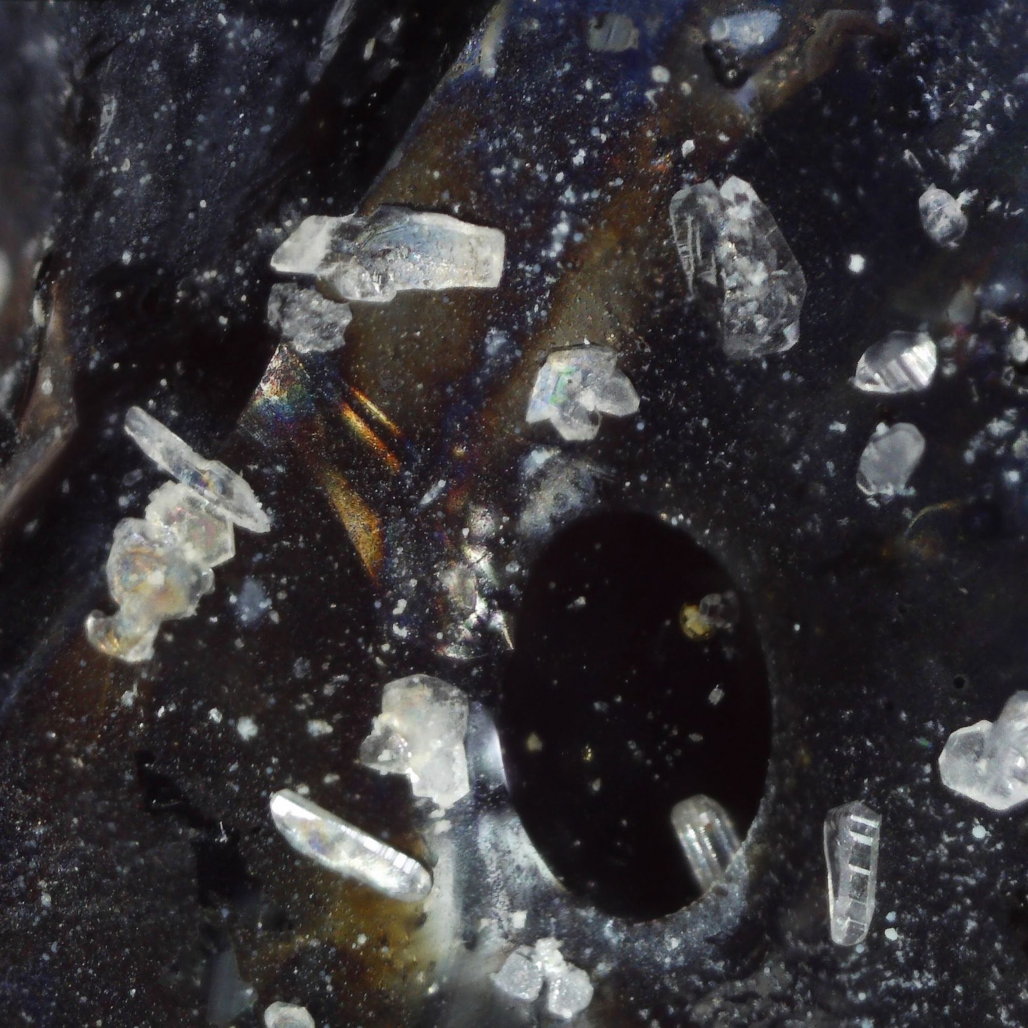 cerussite from meadowfoot smelter, scotland