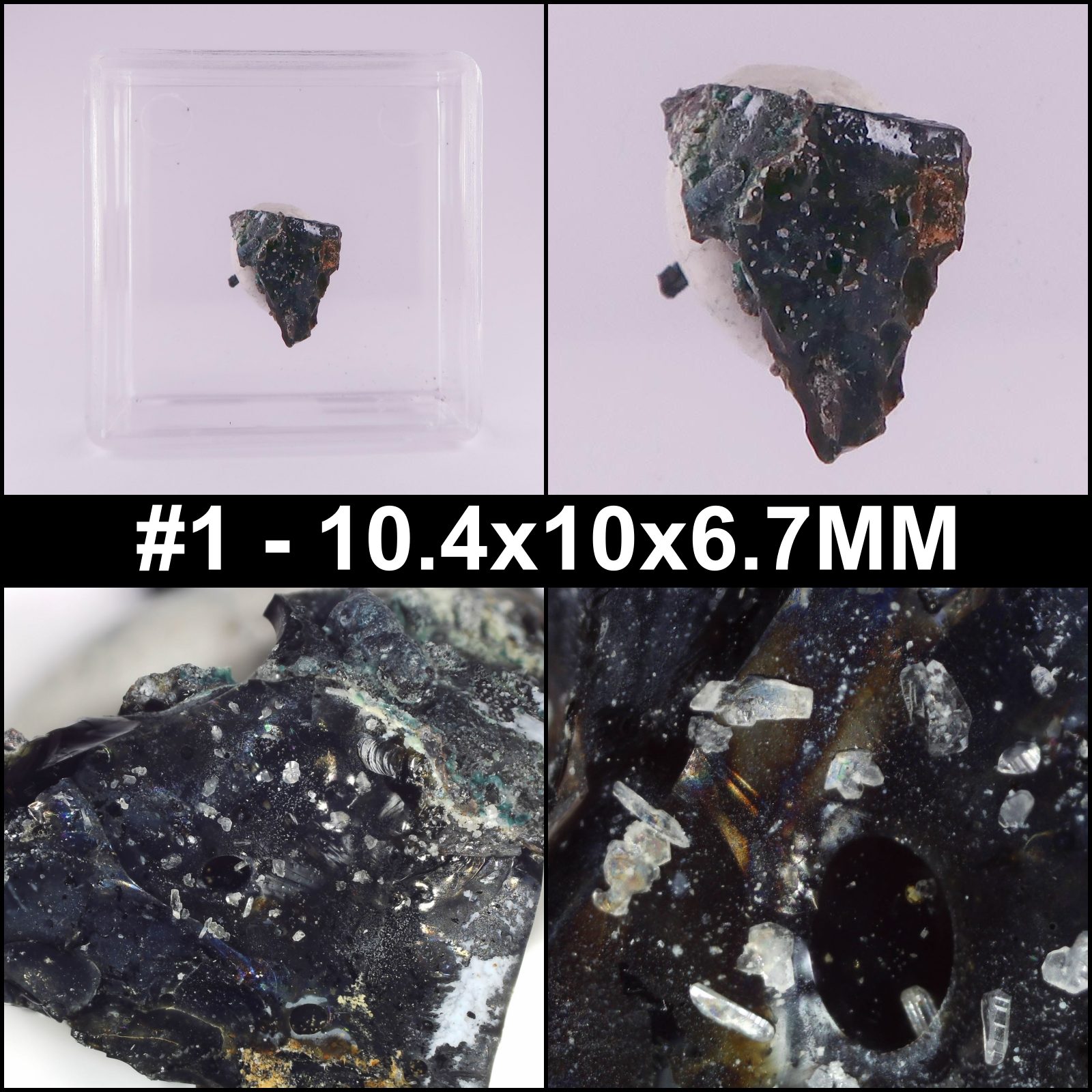 cerussite from meadowfoot smelter, scotland