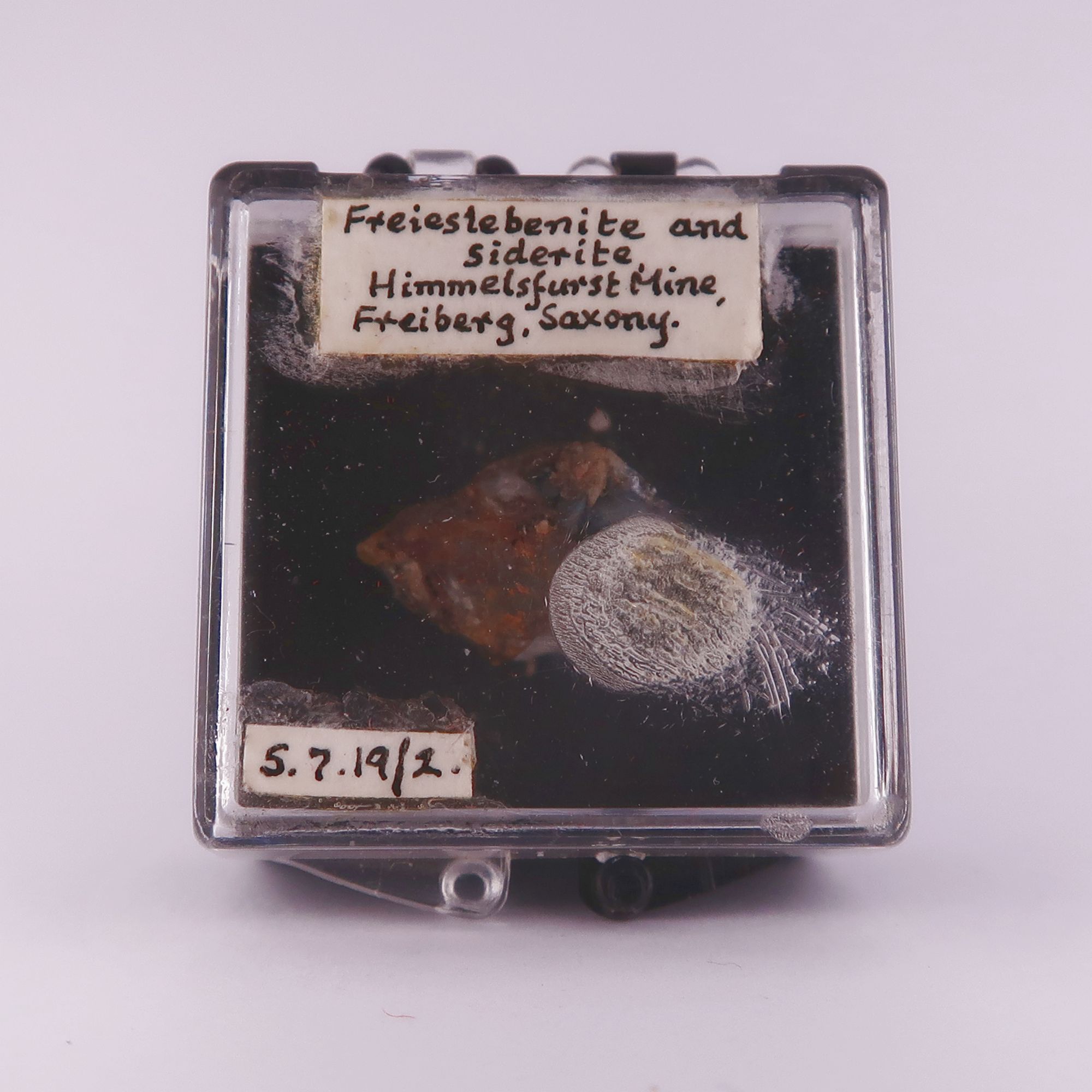 freieslebenite from himmelsfürst mine, germany