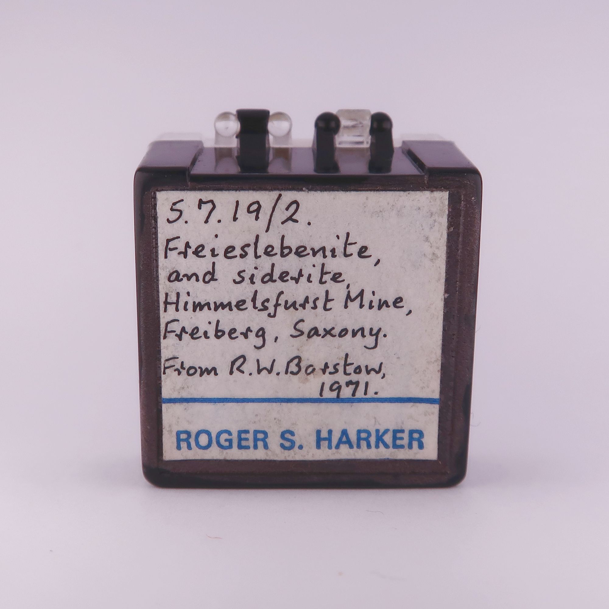 freieslebenite from himmelsfürst mine, germany