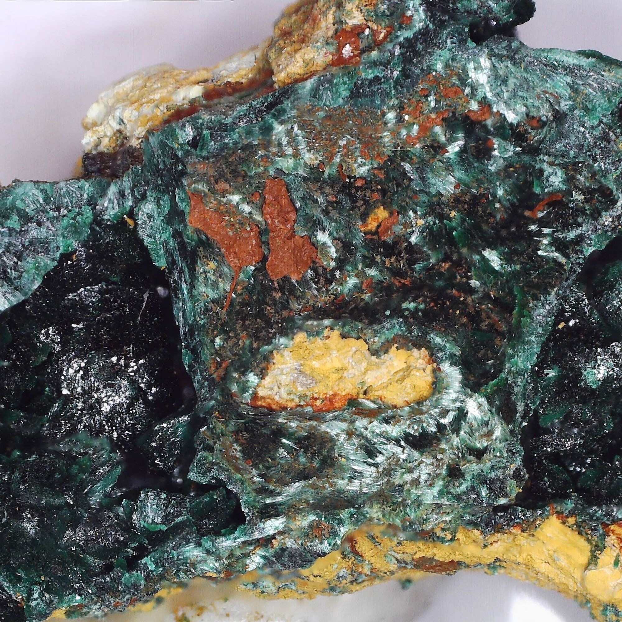 malachite from great australia mine, australia
