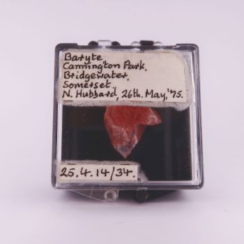 baryte from cannington park quarry, somerset