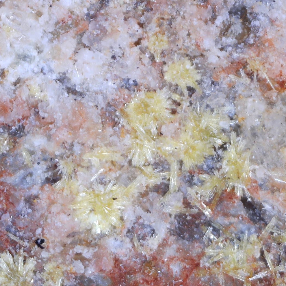 boltwoodite from new method mine, usa