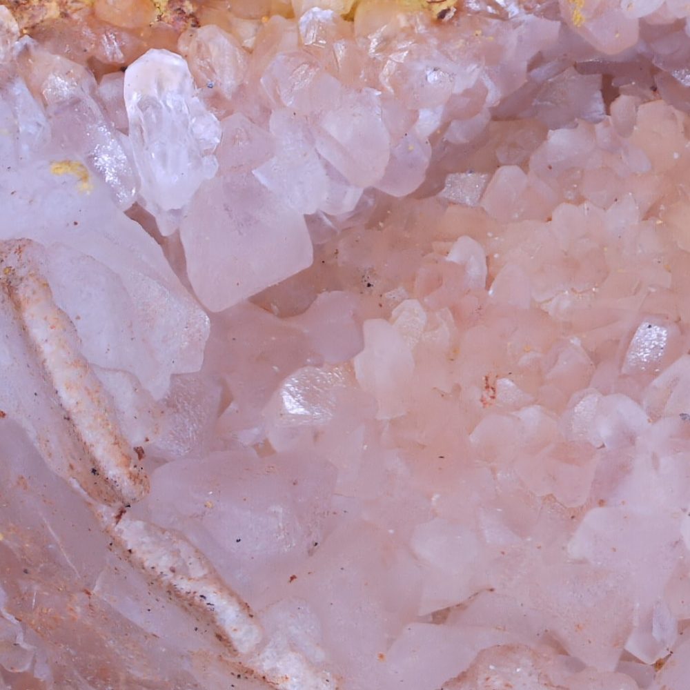 Calcite from Red Hill Ochre Pit, North Somerset