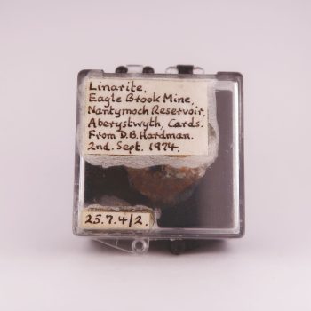 linarite from eaglebrook mine, wales