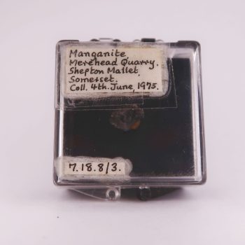 manganite from torr works quarry, somerset