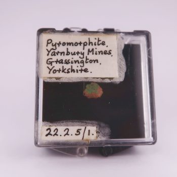 pyromorphite from yarnbury mines, yorkshire