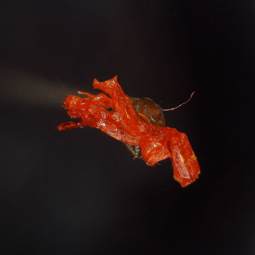 Realgar from Saint-Étienne, France