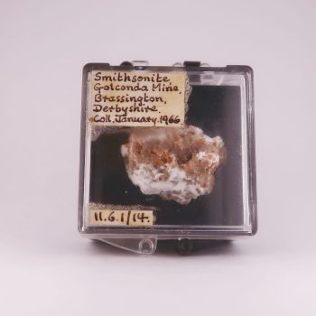 smithsonite from golconda mine, derbyshire