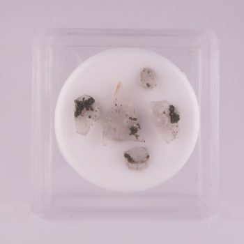 chlorite and quartz from cligga head, cornwall