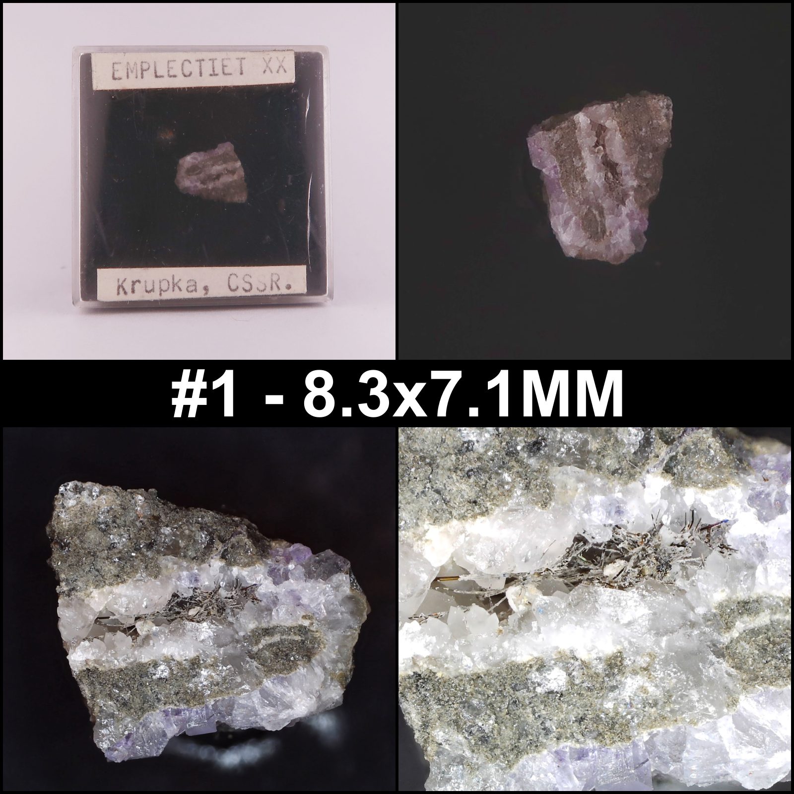 emplectite from krupka, czechia