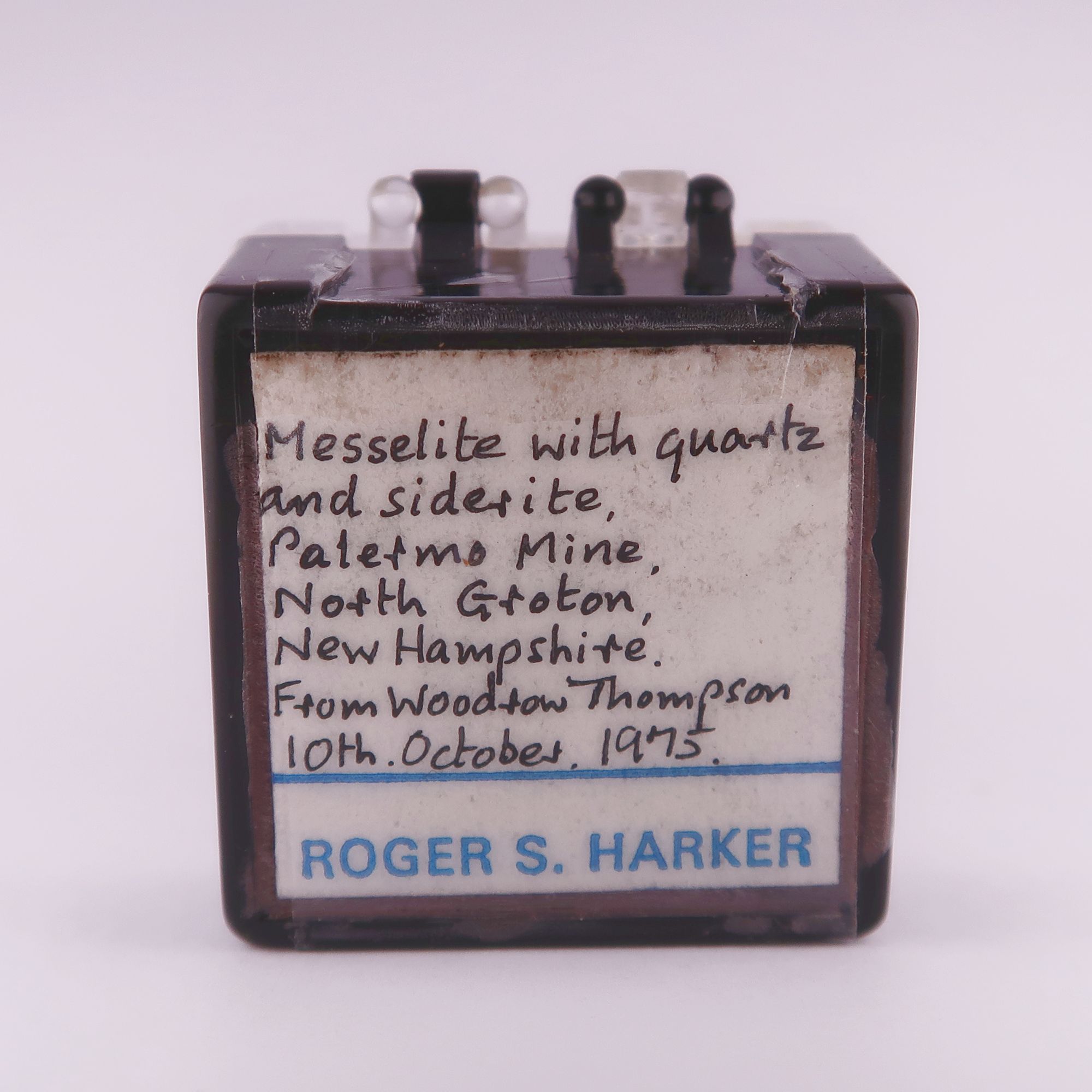 messelite from palermo mine, usa